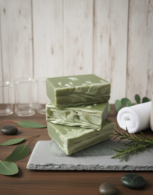 NATURINE French Green Clay Soap | Handmade Purifying Cleansing Bar